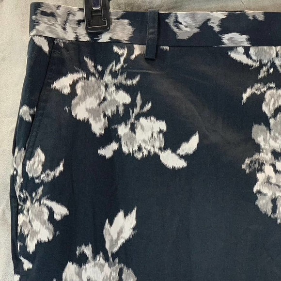 INC International Concepts Men's Deep Black Slim-Fit Floral Suit Pants SZ 40 - Picture 4 of 11